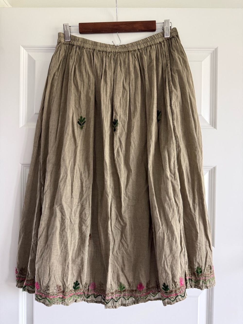 Young Threads Boho Embroidered Skirt NWT - Picture 9 of 12